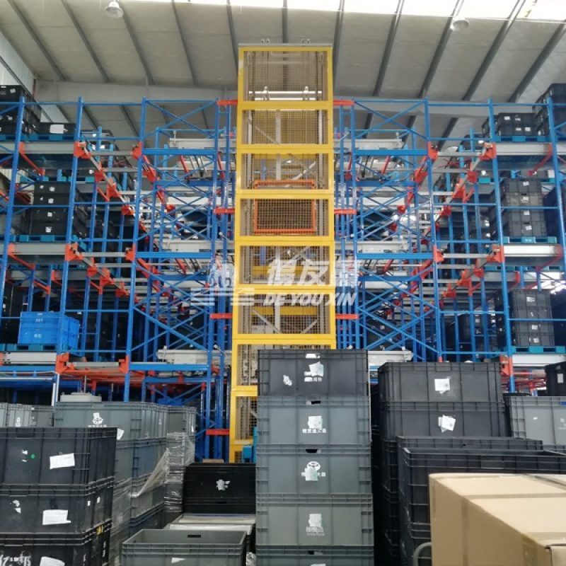 智能四向穿梭車立體貨架安裝